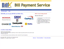 Tablet Screenshot of billx.com